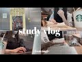 【study vlog】資格勉強中、5時起き大学生の平日と休日🖼
