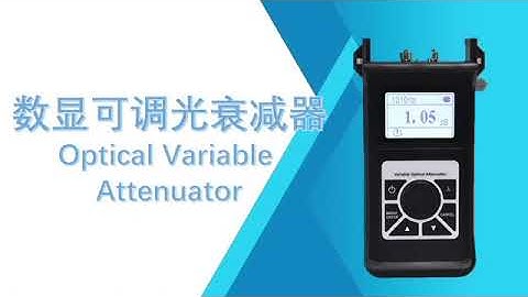Presentation of JOINWIT JW3303 Optical Variable Attenuator  and its operation