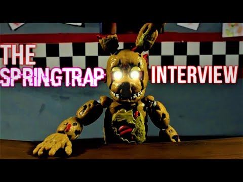 An interview with Springtrap [SM | Stop Motion animation] - YouTube