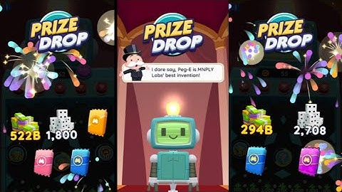 PEG-E PRIZE DROP x100 Multiplier MONOPOLY GO Completed #prize #drop #pege #monopolygo 