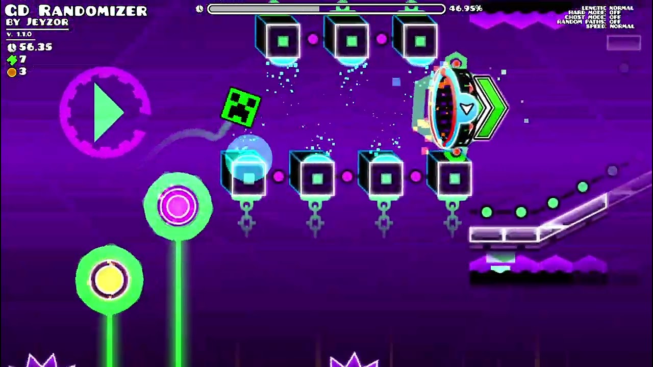 [GD Randomizer] by Jeyzor (All Coins) | Geometry Dash