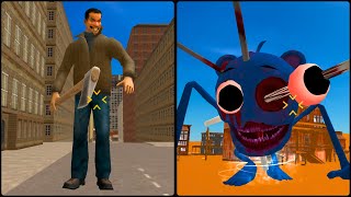 MONSTERS BATTLE TOSCA SPRUNKI ZOMBIE VS ADAN MECH (Garry’s Mod)