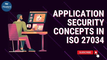 Application Security Concepts in ISO 27034