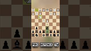 Pirc Defence 101 ♟️🗡️ #chess #chessgame #chessforkids #chessopening #pircdefense #games