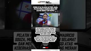 Persib Cetak Sejarah Hattrick Juara, Pelatih Persija Mauricio Souza Beri Ucapan Singkat dan Respek