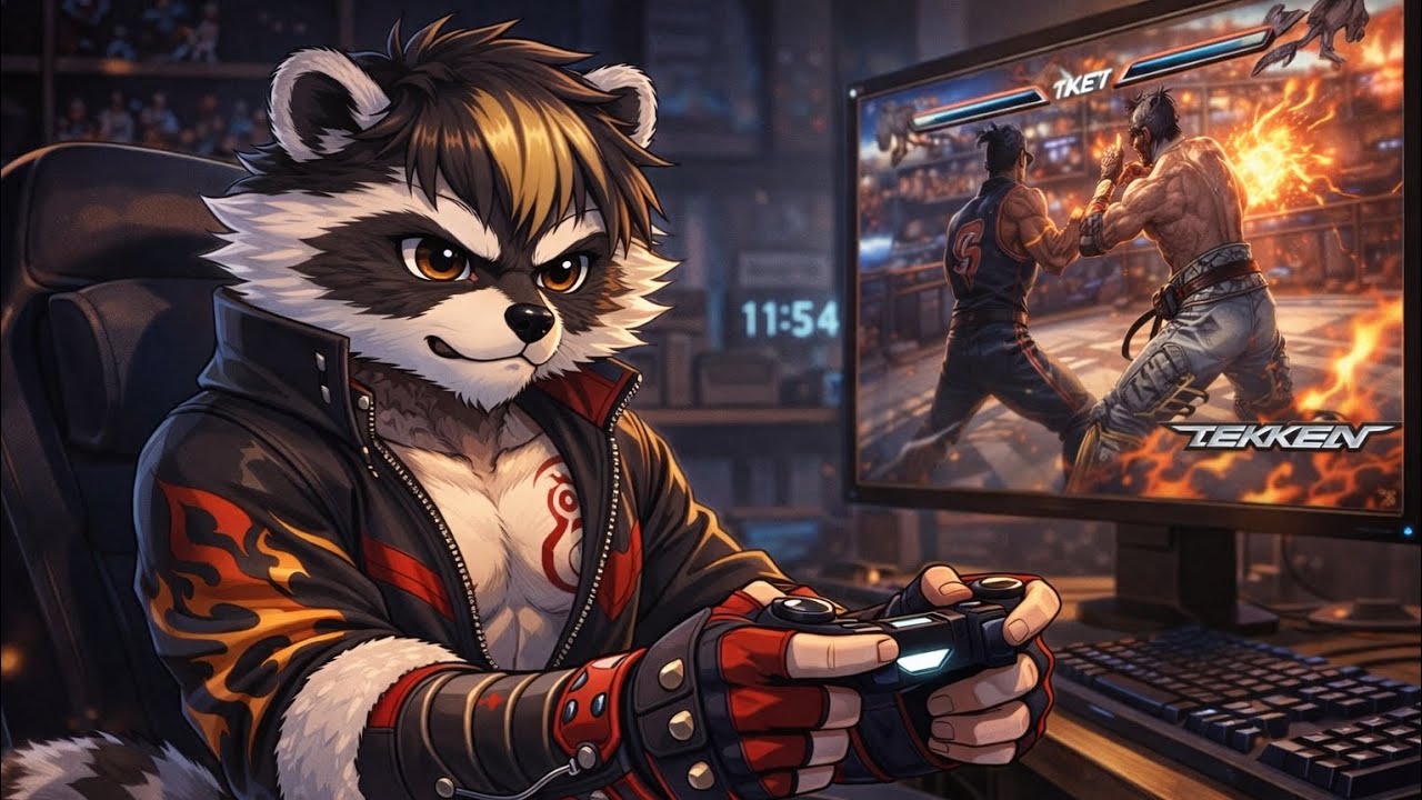 🦝👊Ratonul termină tot jocul ,,Tekken 3