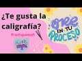 Sigamos practicando con Brush Pens en nuestra Cartilla de Práctica Lettering 🖌️✨🙏