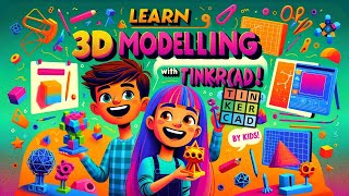 Tinkercad with Kids: Easy Lessons on Copy & Paste, Duplicate, Delete, Undo, Redo, Name Tag!