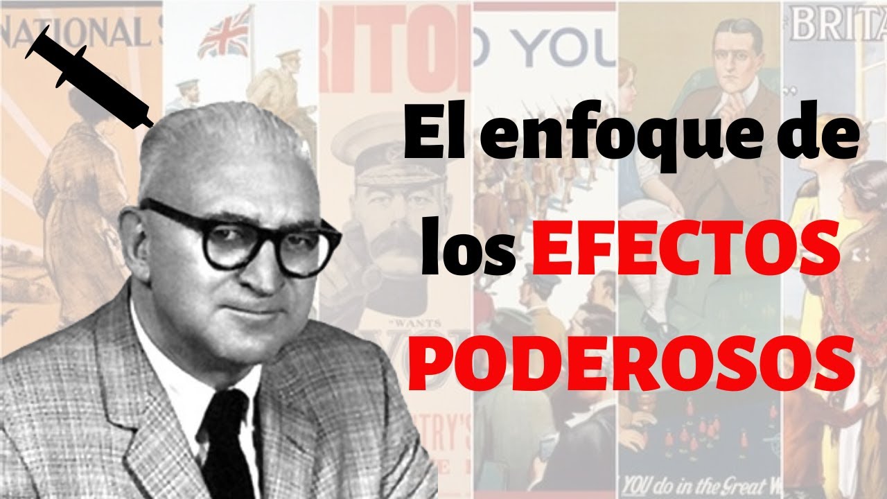 Teorías de la Comunicación: La AGUJA HIPODÉRMICA I Bala Mágica I Harold Lasswell I Clase 3.3