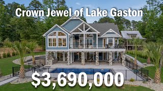 Tour the Crown Jewel of Lake Gaston | Ultra-Luxury Lake Gaston Home