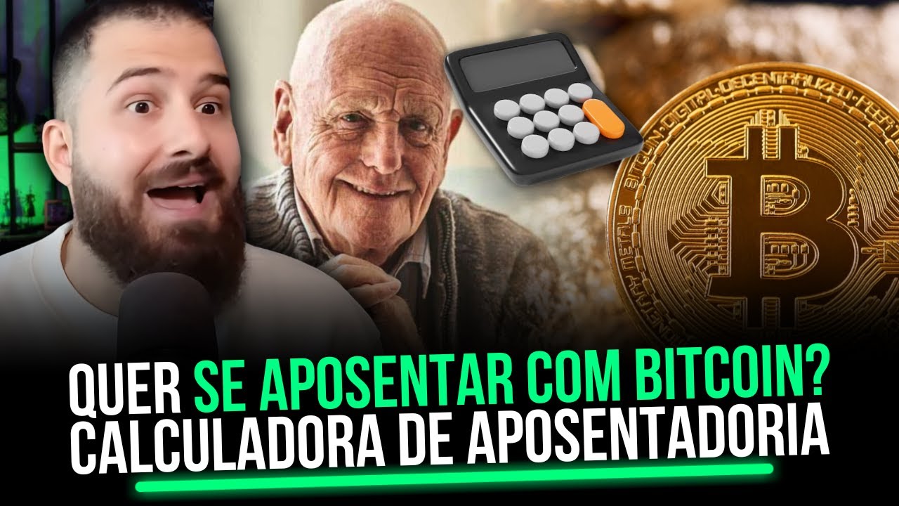 CALCULE SUA APOSENTADORIA COM BITCOIN | REVELADO COMO FAZER!🚨