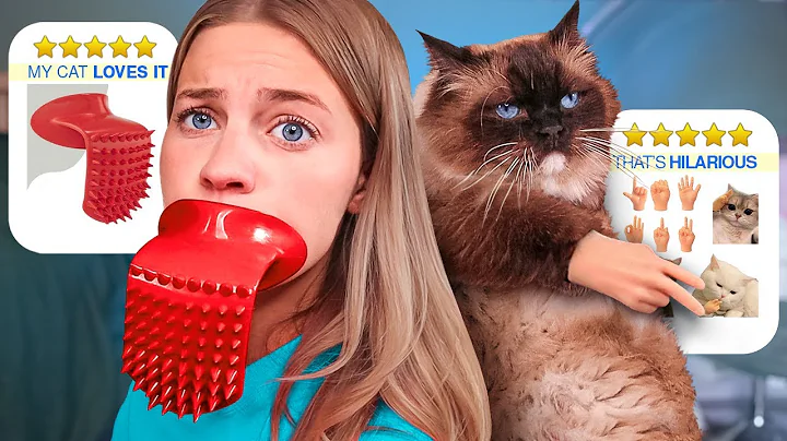 Testing WEIRD AMAZON Cat Products