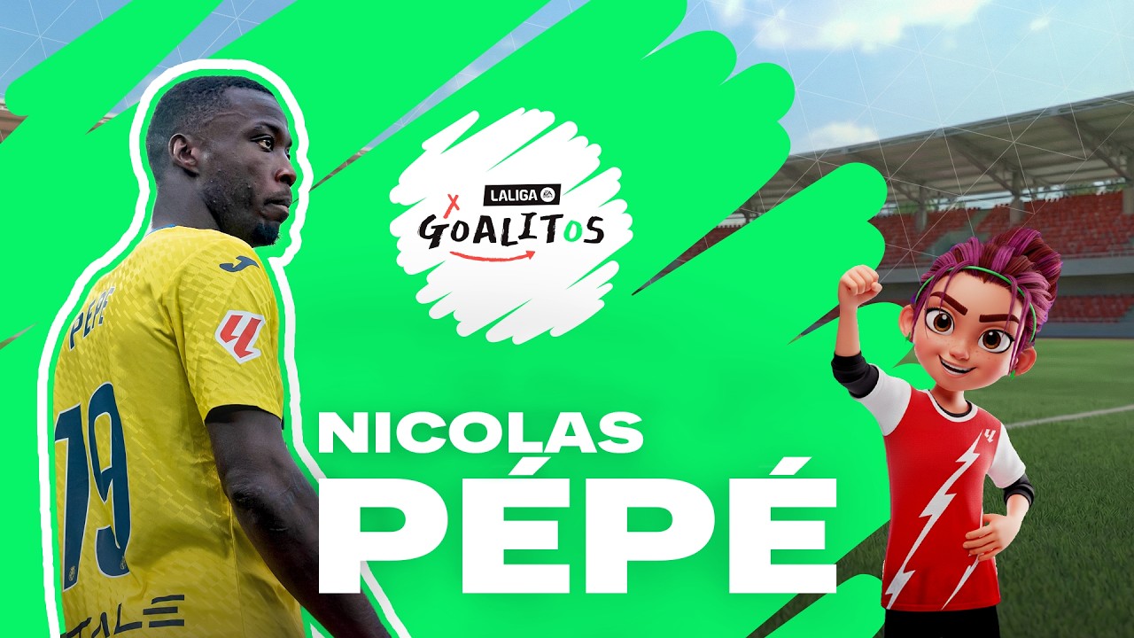 Spark the Team like Nicolás Pépé ✨ ⚽ | GOALITOS
