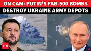 Putin’s ‘MONSTER’ FAB-500 Bombs ‘ANNIHILIATE’ Ukraine Military Positions; Bases ‘BLOWN APART’