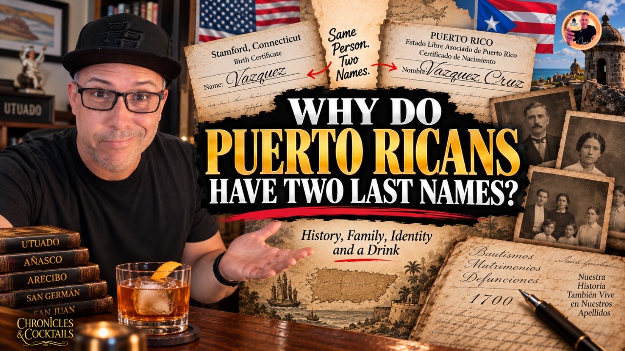 Ep91 Why Do Puerto Ricans Have Two Last Names? 🇵🇷