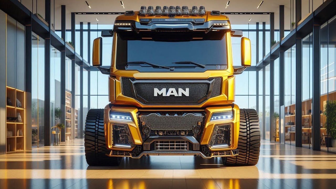 2025 MAN TGX 18.640 Truck: The Ultimate Heavy-Duty Machine - YouTube