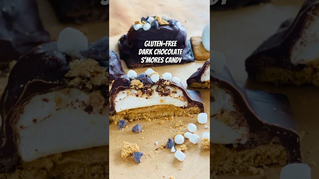 Gluten-Free S’more Candy #recipe #shorts #food #smores #glutenfree #foodie #easy