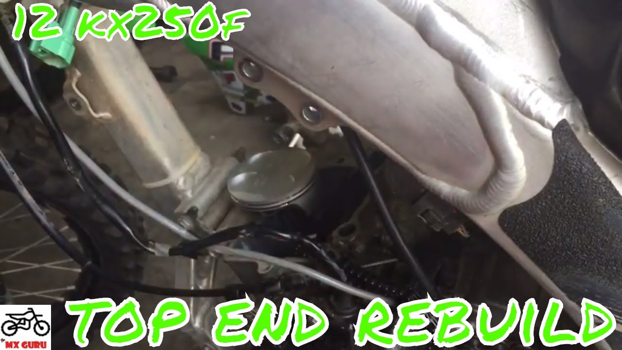 Installing Top End / Cylinder / Head 2012 Kawasaki KX250f YZ CR