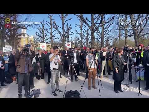 Rede von Prof Dr. Martin Schwab - Demo der AfA beim  BVerfG in Karlsruhe am 11.03.2022