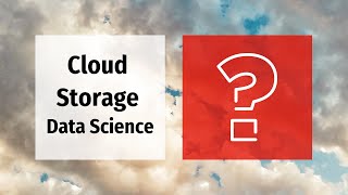Cloud Computing (AWS, Azure, GCF)| Data Science