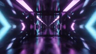 Infinite Radiant Neon Corridor Smooth Forward Loop Video [4K]