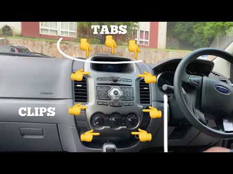 Ford Ranger T6 Central Lock Button Fix