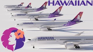 Overview of Hawaiian Airlines Aircraft Fleet August 2025