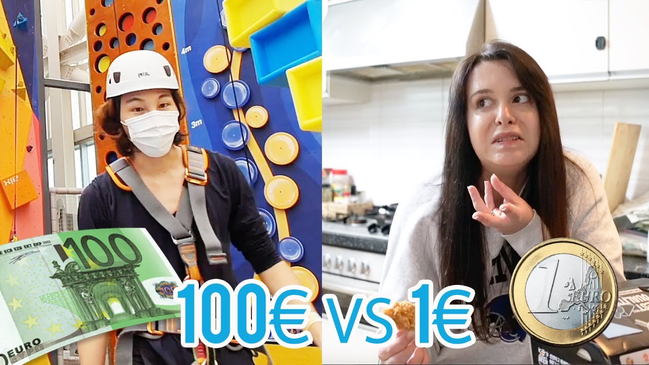 VIVERE con 1€ VS 100€ in Corea