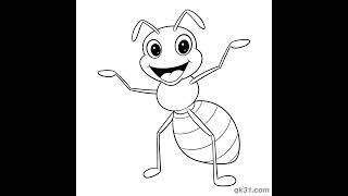 35 MEGA Pack Free Printable Ant & Insect Coloring Pages for Kids! 🐜🎈 #coloringpages #drawing