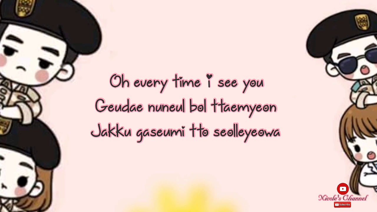 Everytime (Lyrics) - Chen & Punch [Descendants of the Sun OST] - YouTube