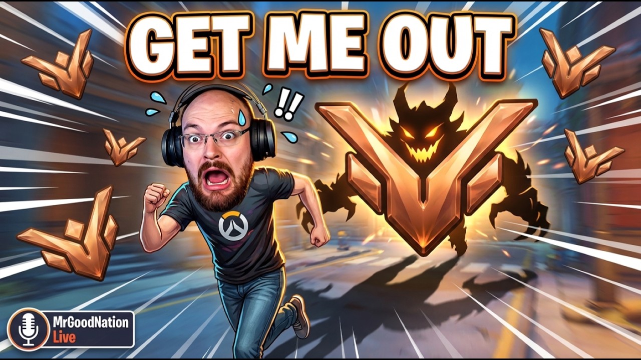 Escape From Bronze (Send Help) | Overwatch Ranked Live