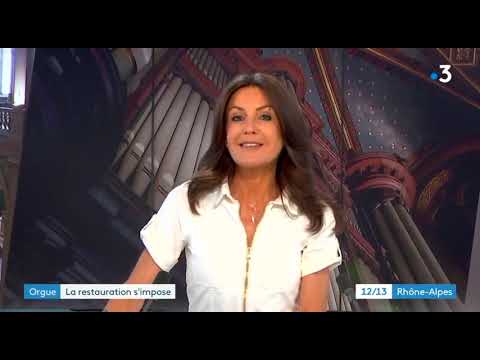 Reportage FR3 Grand Orgue Cavaillé Coll St François Lyon