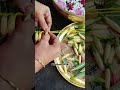 Making a decoration from leaves and flowers tied with thread #decoration #diy #flowerart