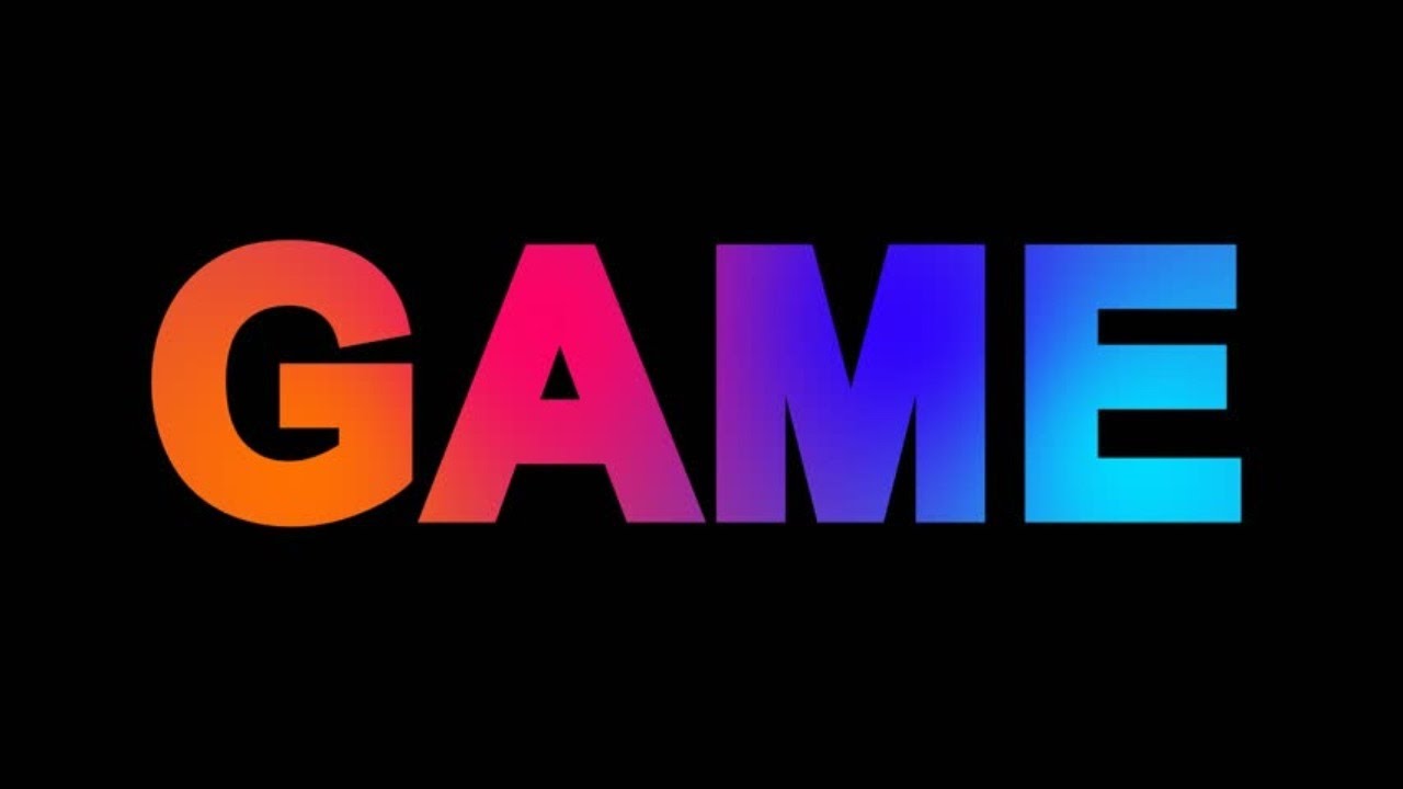 Игры надпись картинки