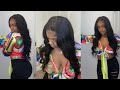 DIY ZIGZAG Middle Part HD Wig Install | Unice Hair