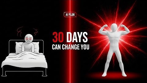 I Asked  AI: How can I change my life in 30 days? And this was the plan ! 