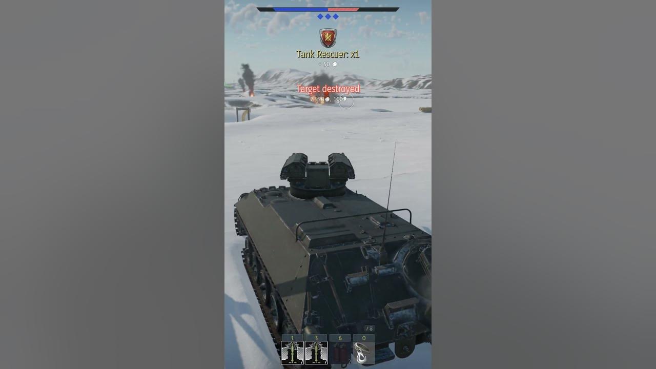 Tank Direct hit with Raketenautomat YouTube
