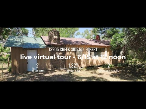 13205 Creek Side Dr, Eckert, CO home video tour