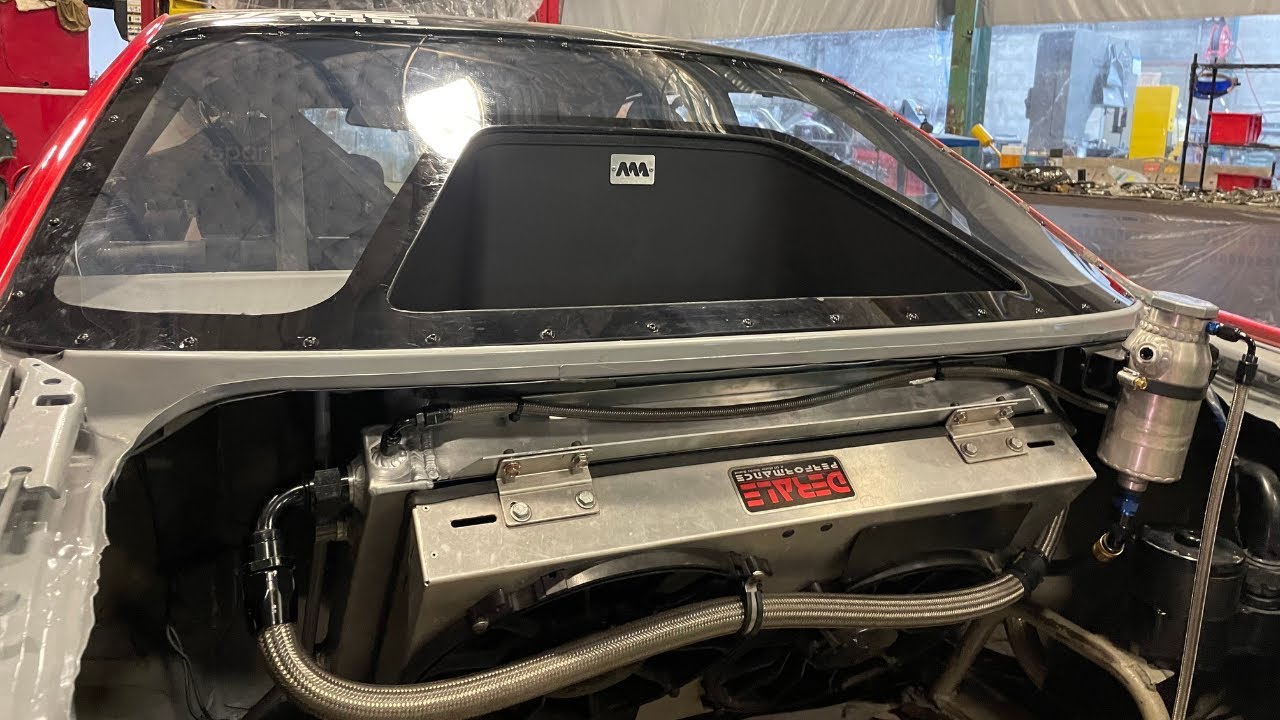 Ls E36 Radiator Shop BNR32 Update and Supercharged LS E36 rear radiator upgrade! - YouTube