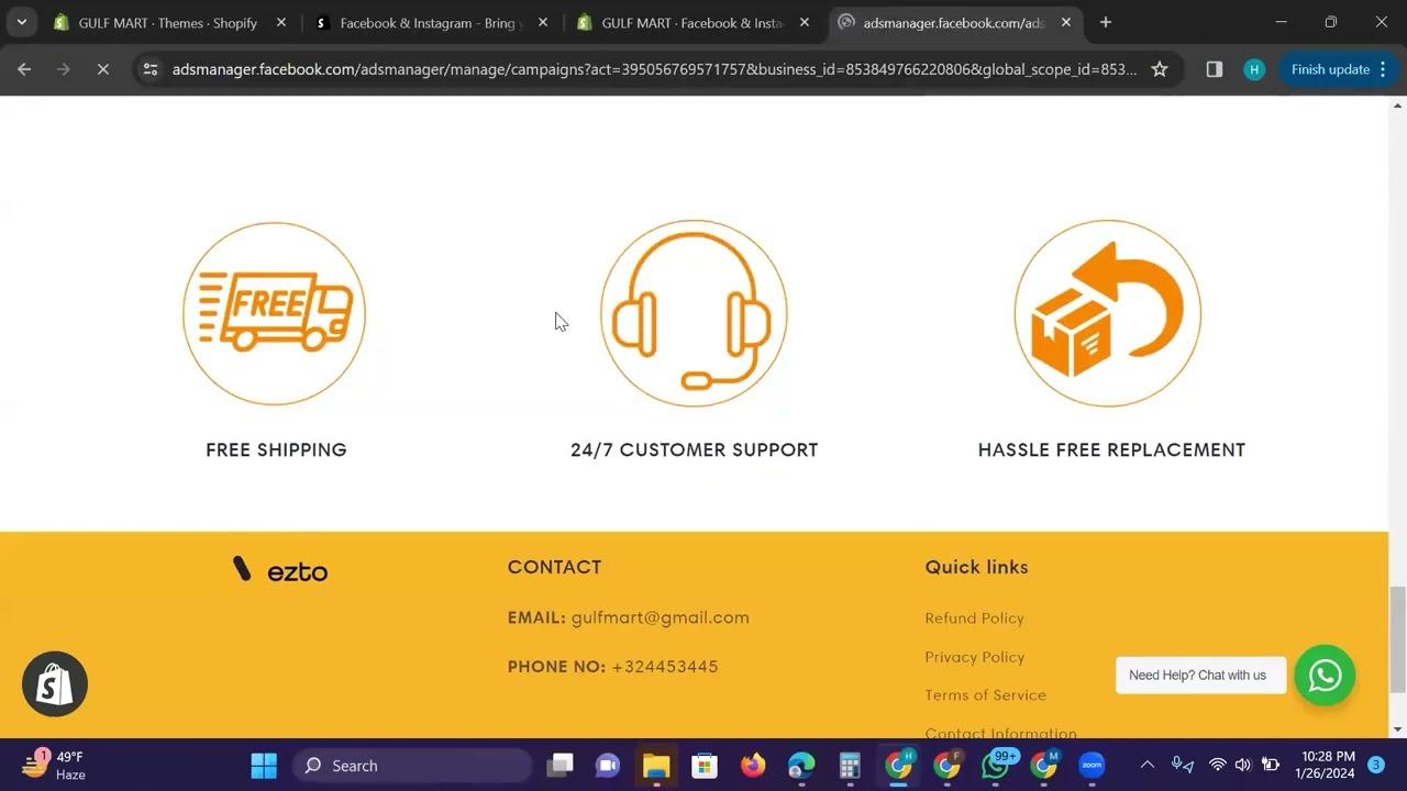 How to connect meta pixel with shopify URDU