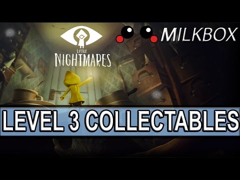 Little Nightmares | All Collectables | Level 3 | Names and Statues
