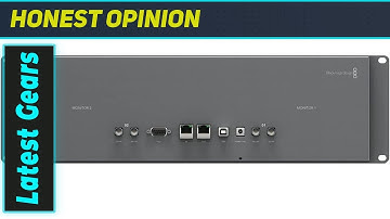 Blackmagic Smartview Duo 2: The Amazing Dual Screen Rack Monitor!
