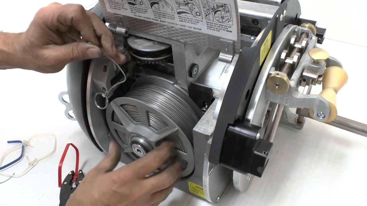 loading wire in the apollo lasher YouTube