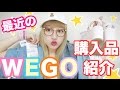 WEGO購入品紹介!服、靴、小物♡