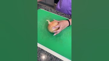 Onion Cutting Hack ￼