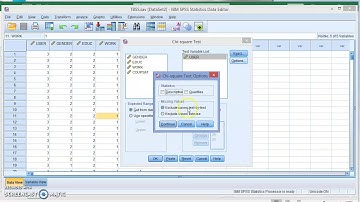 Performing Chi Square Test Using IBM SPSS.