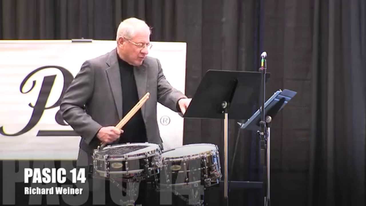 PASIC14 Richard Weiner Symphonic Clinic Highlight YouTube