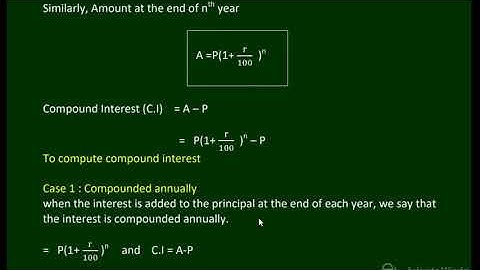 Workshop Calculation & Science - Compound Interest Part 2