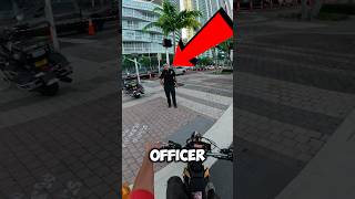 Celebrity This COP Didn’t  like my E-bike👮‍♂️😳 #shorts Profile