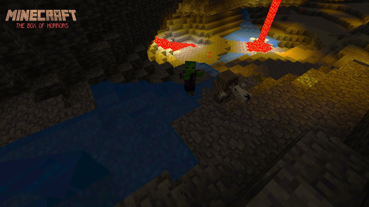 Something Hideous Lives in the Caves... | Minecraft: The Box of Horrors ...